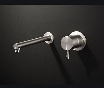 Miscelatore lavabo a parete diametro 35 E0BA114SPSXinox.JPG